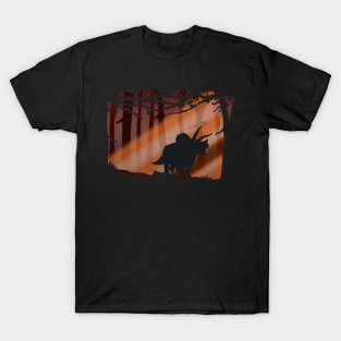 Lonely triceratops T-Shirt